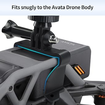 Avata Camera Mount,Sports Camera Extended Mount Bracket Fit for DJI Avata Drone Extended Bracket Holder Accessories