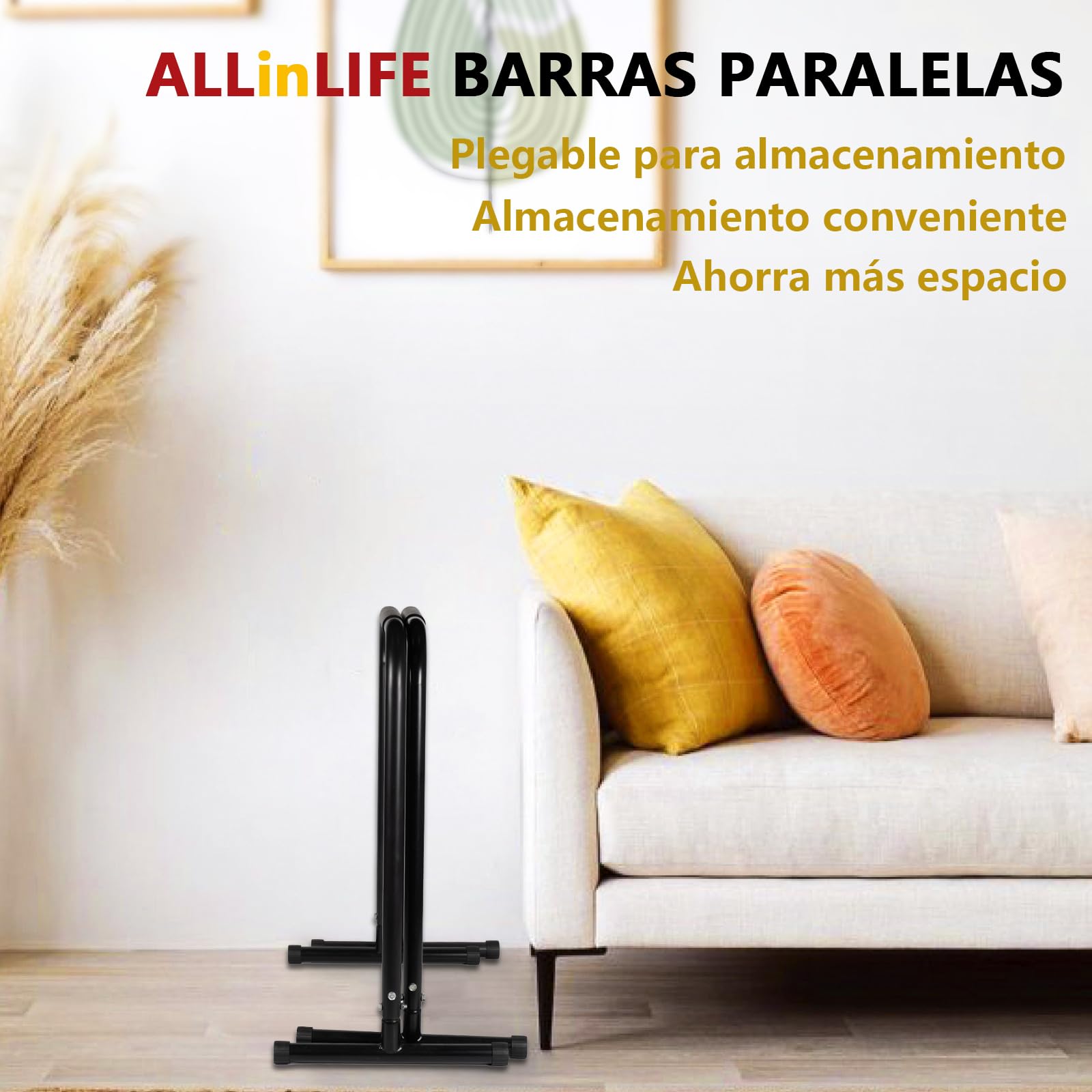 Barras Paralelas de Ejercicio, Capacidad 200 kg, Estación de Inmersión para Calistenia,Paralelas Calistenia