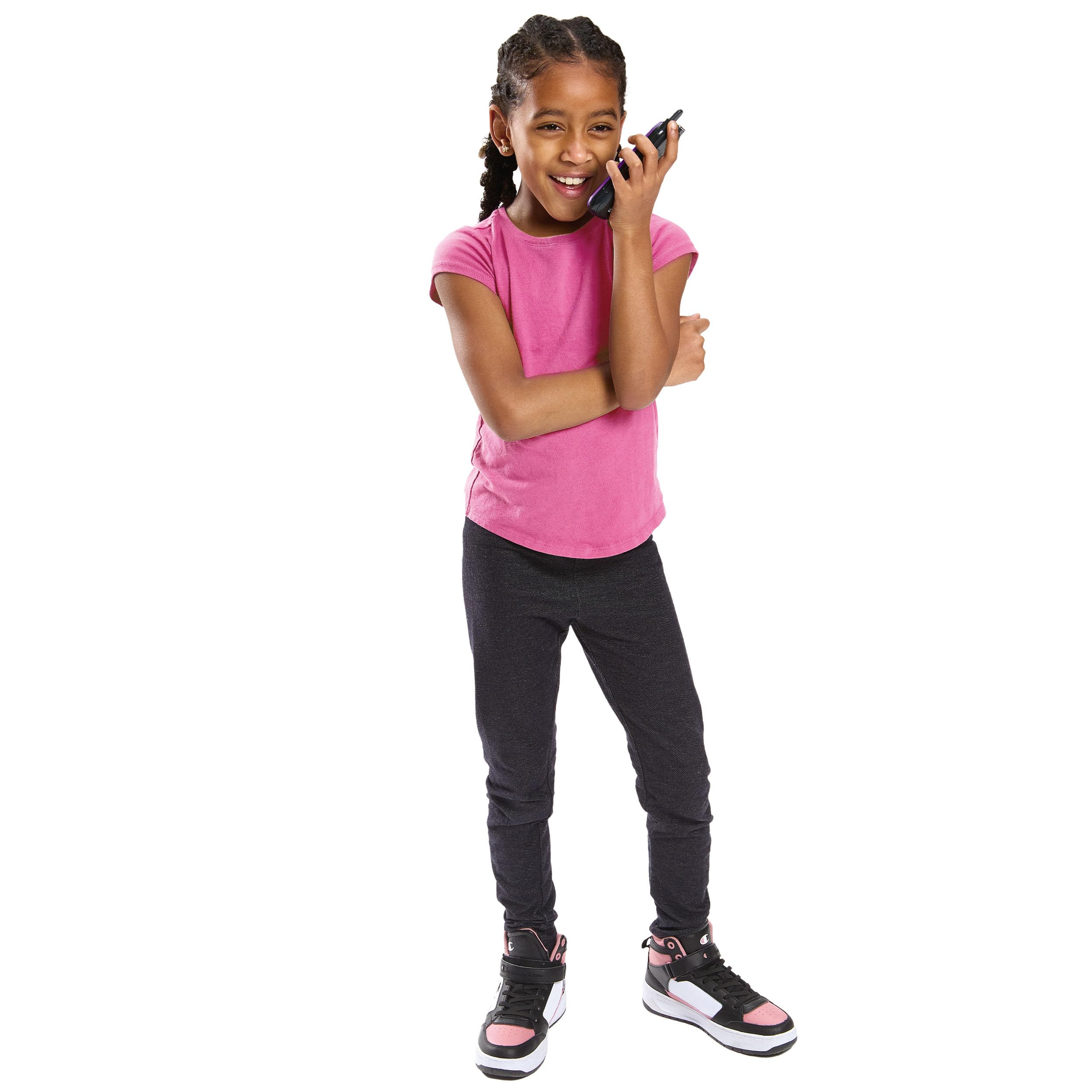 Vtech KidiTalkie Explorer Walkie-Talkie für Kinder, Rosa
