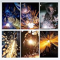 Vista 6 de 23pcs IPT-60 PT-60 IPT-40 PT40 Plasma Corte Antorcha Punta 0.039 in 0.039'' Electrodo Shield Cap/Stand-off/Swirl Ring Silver