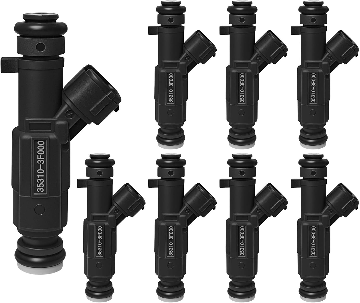 YLATG Fuel Injectors for Kia Borrego 2009 V8 4.6L;for Hyundai Genesis 2009-2011 V8 4.6L.OEM#353103F000（8Pcs）