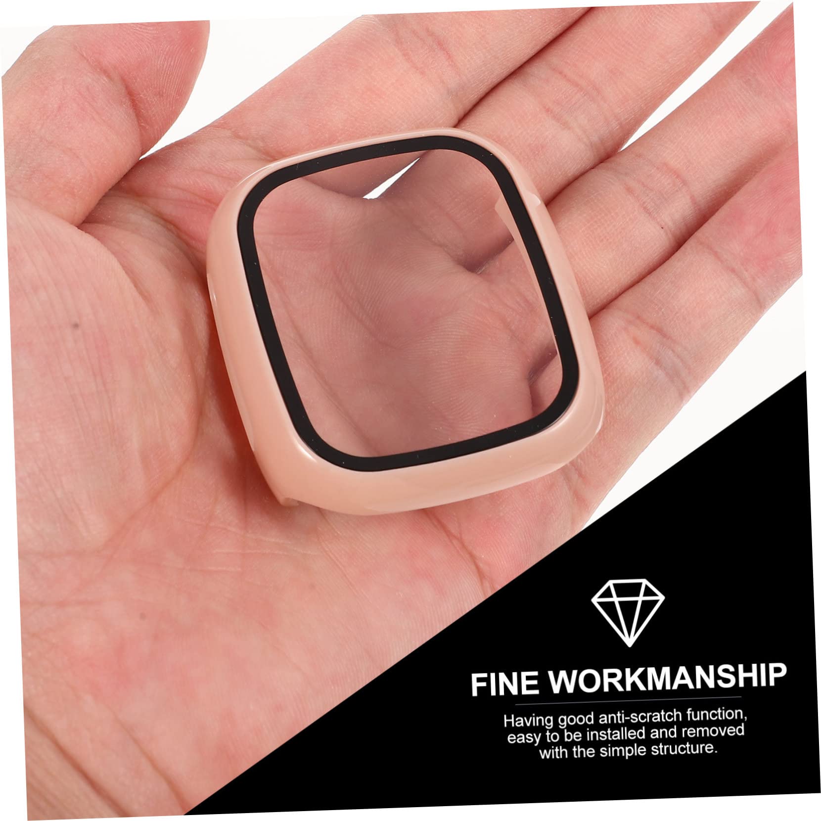 OSALADI 8pezzi Cover Protettiva Per Orologio Protezione Schermo Pc Pellicola Temperata Trasparente e Facile Installazione e Accesso Pulsanti