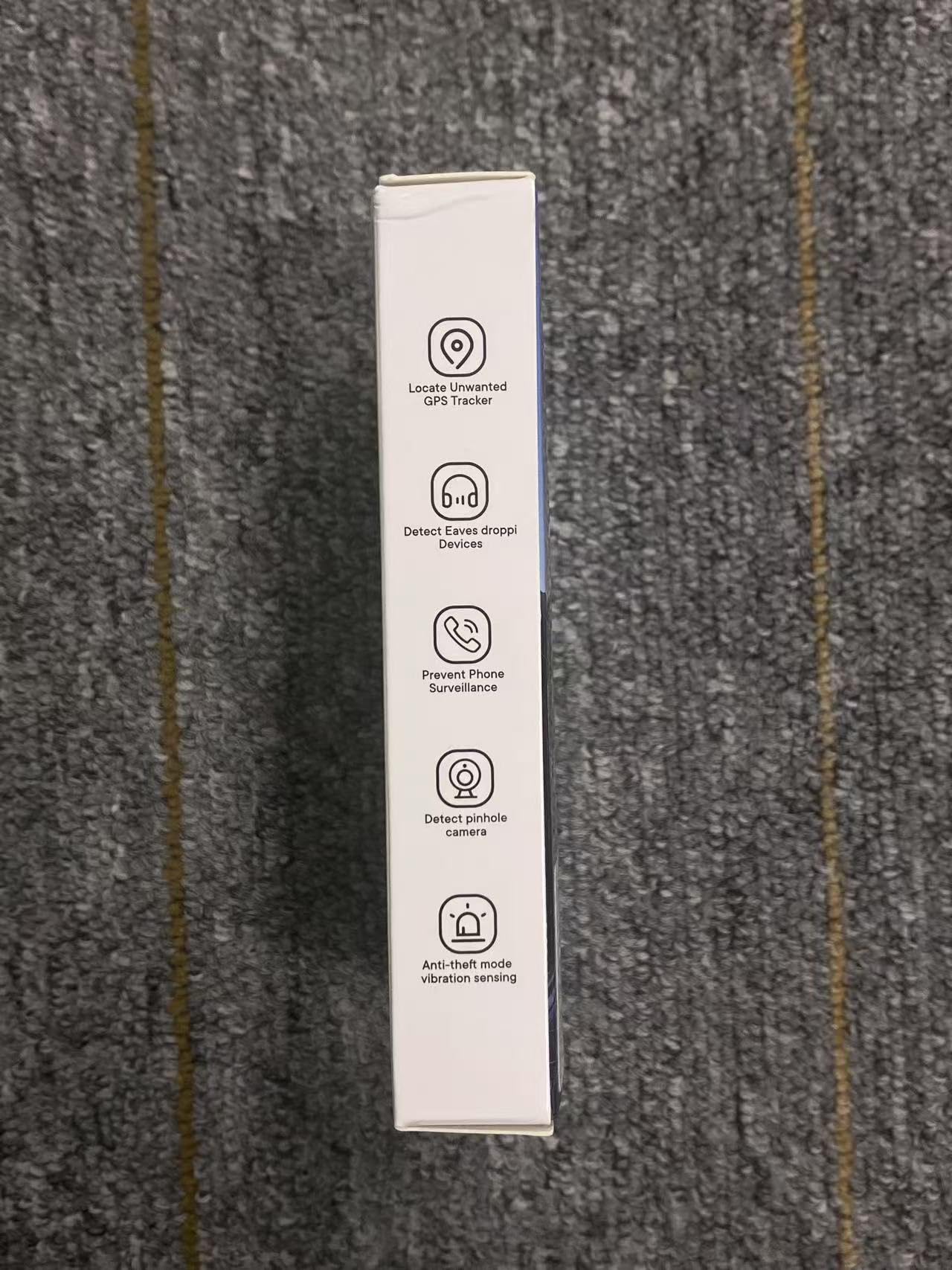 KozyOne Detectores de cámara Oculta, Detector de rastreador GPS, 6 Modos 5 Niveles de sensibilidad, Detector de Errores y buscador de cámara para Viajes, Coche, Cuarto de baño, Hotel