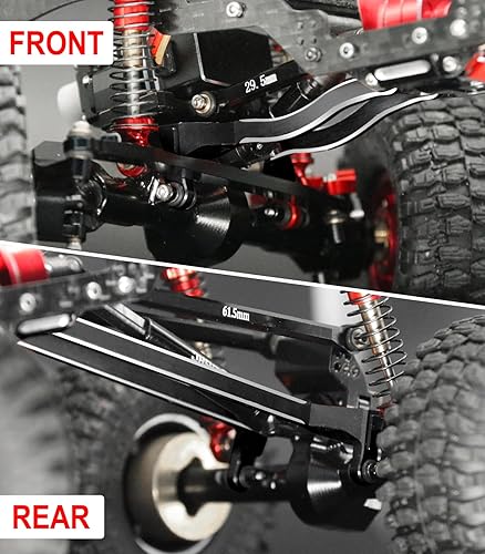 Miniatura 10 de OGRC - Enlaces de mantis rezando escondidos hacia adentro, eslabones de alta liquidación para cerrojo axial 124 AXI90081 RC Crawler piezas de