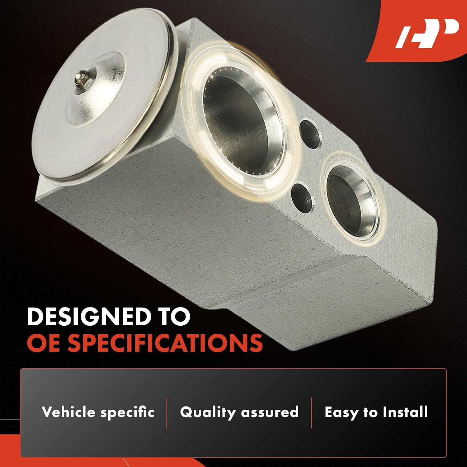 A-Premium AC Expansion Valve Compatible with Audi | for Audi RS Q8 2021-2023, RS Q8 SQ7 2020, Q7 2017-2025, Q8 2019-2025, SQ8 2020-2025, Precise Flow Control, Stable Cooling