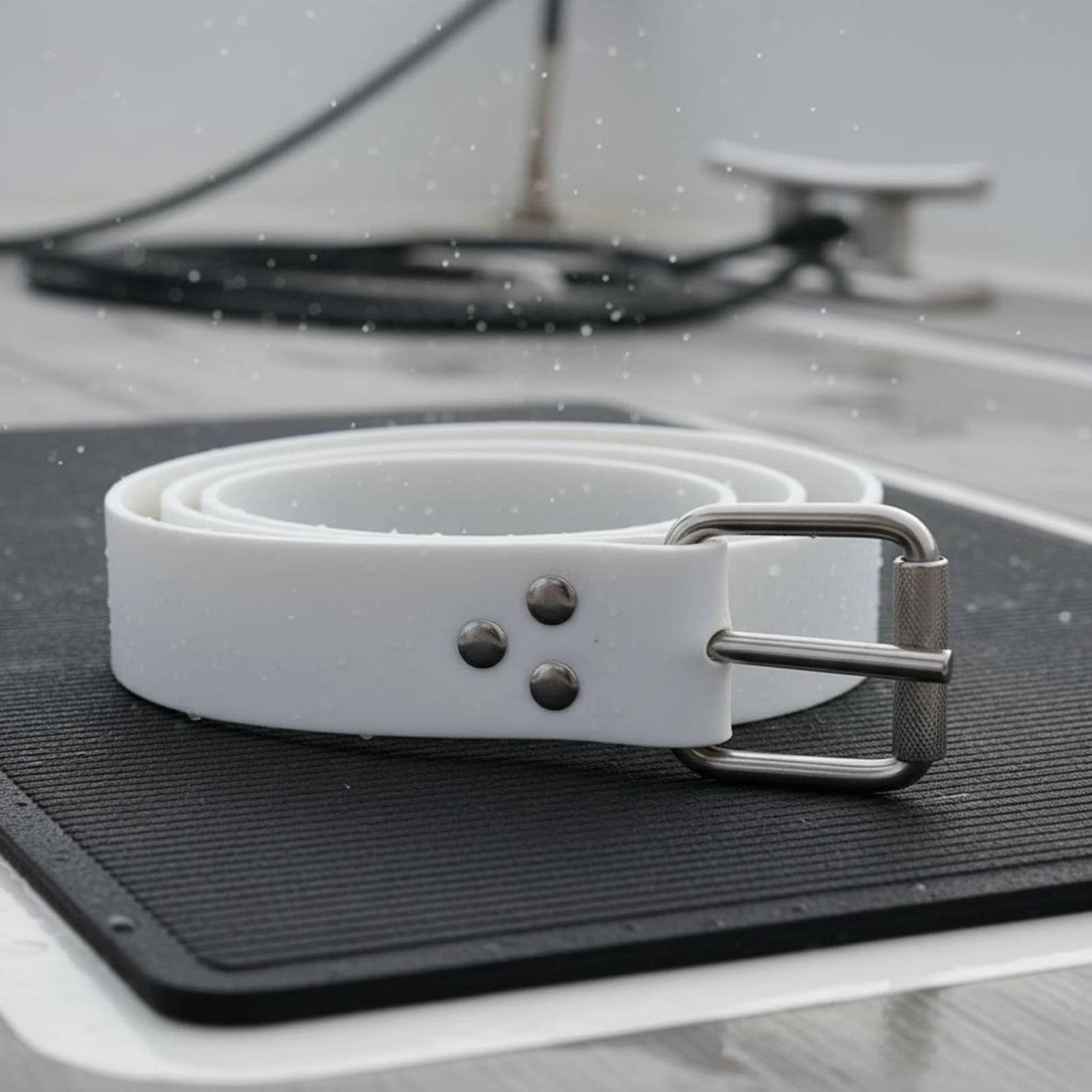 Cintura da Immersione a Sgancio Rapido Lunghezza 1.4 M Cintura da Pesca Subacquea Compatta per Sub, Snorkeling