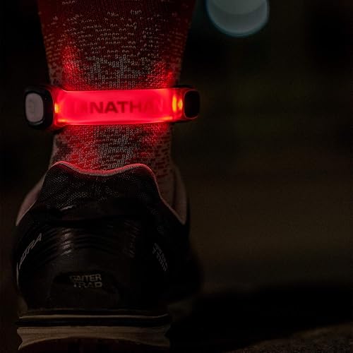Miniatura 7 de Nathan Visibility (LED Light) Armband Light Bender Series Night Safety Reflective Running Walking Jogging Walking Trail Running