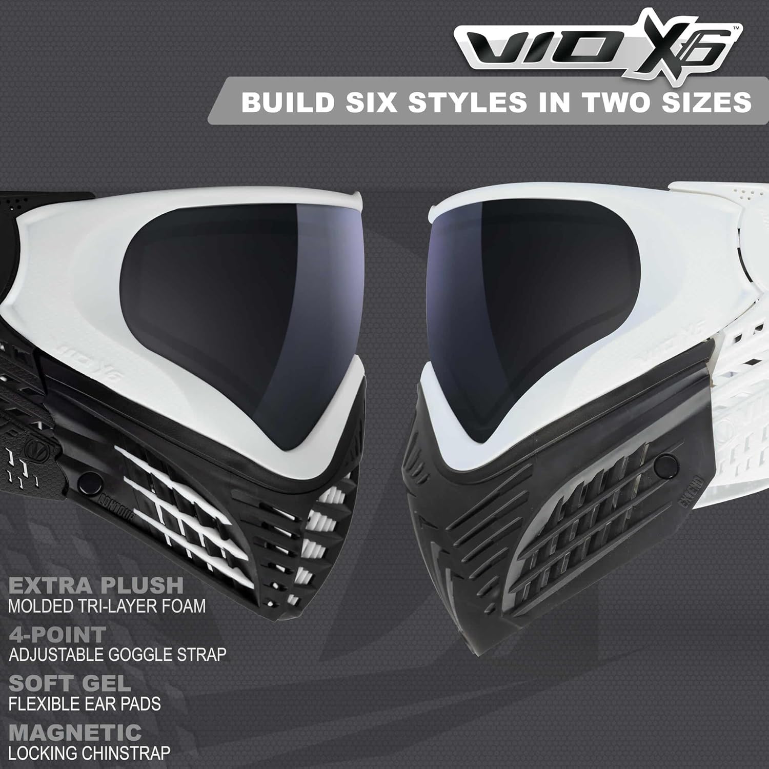 Virtue VIO X6 Thermal Paintball Goggles/Masks