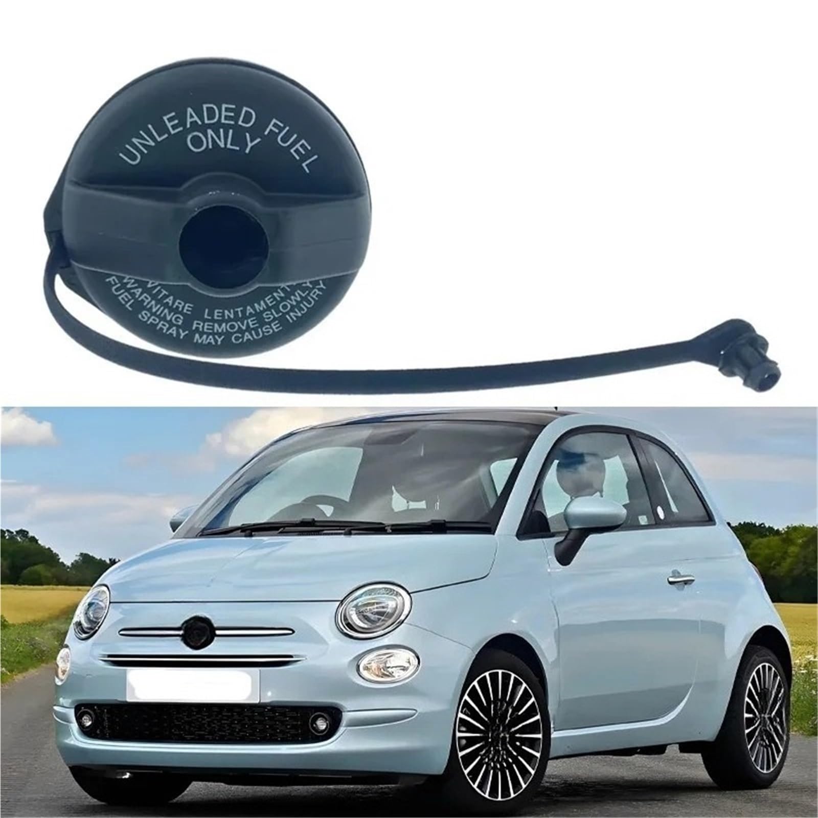 Do Alfa Fiat Brava Grande Panda Stilo Samochód gaz benzyna pokrywa zbiornika paliwa wewnątrz Drzwiczki wlewu paliwa