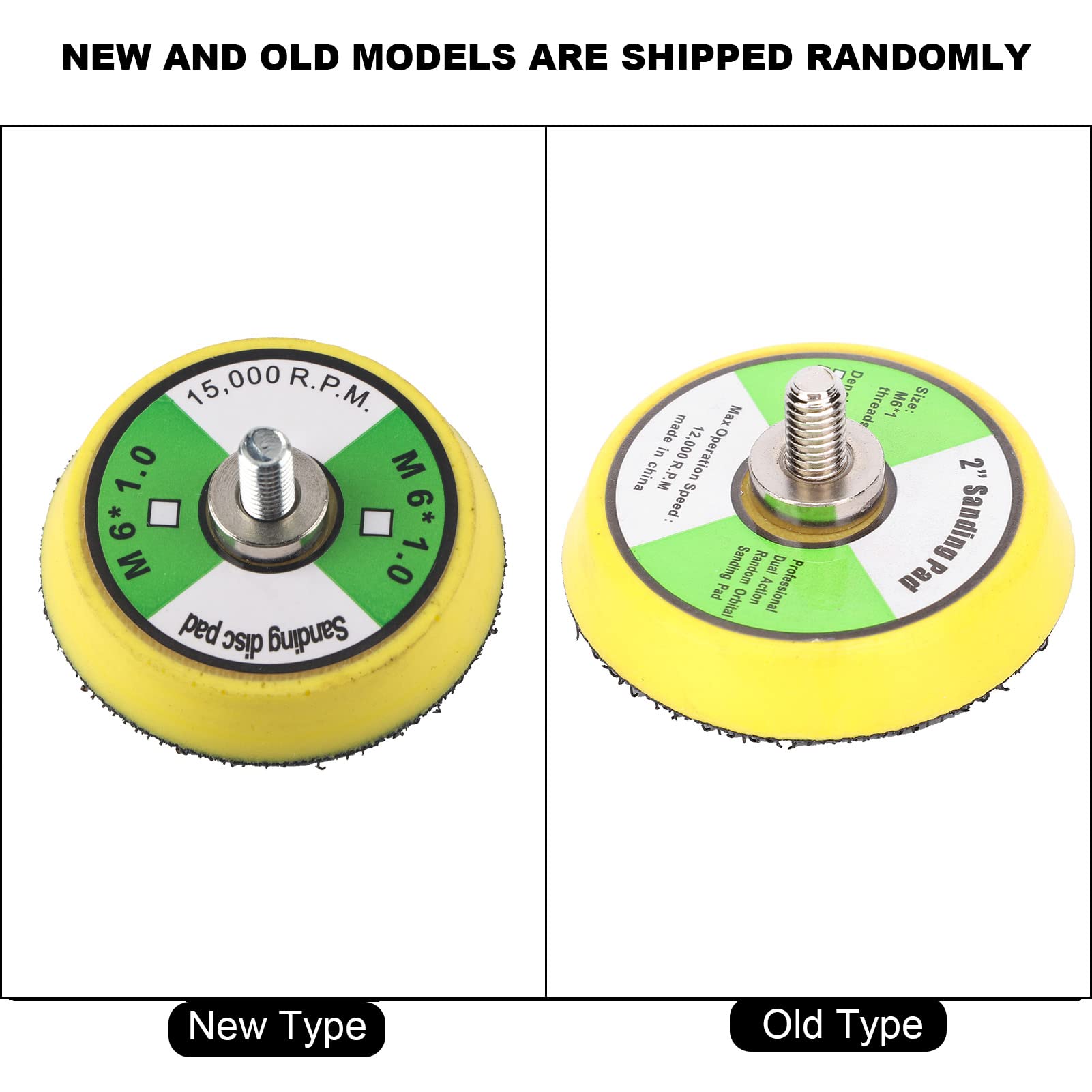 Platorello Per Levigatrice Ad Aria 50mm - 12.000 Giri/min, Con Disco Abrasivo