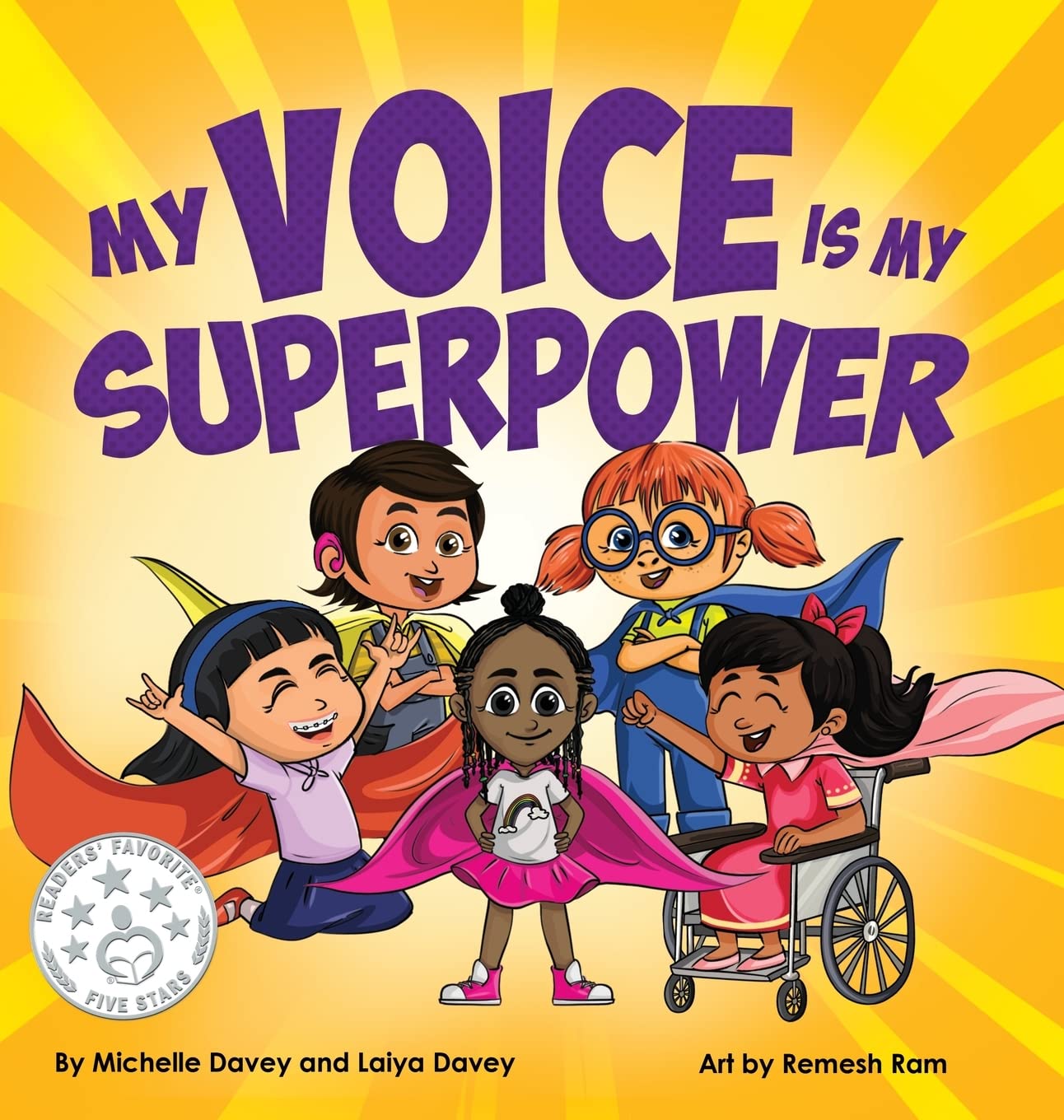My Voice is My Superpower. Davey, Davey, Davey, 9781737825906 Free Shipping**