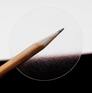 ChromaLabel 2 Inch Round Clear Wafer Seals, 250 Labels per Roll