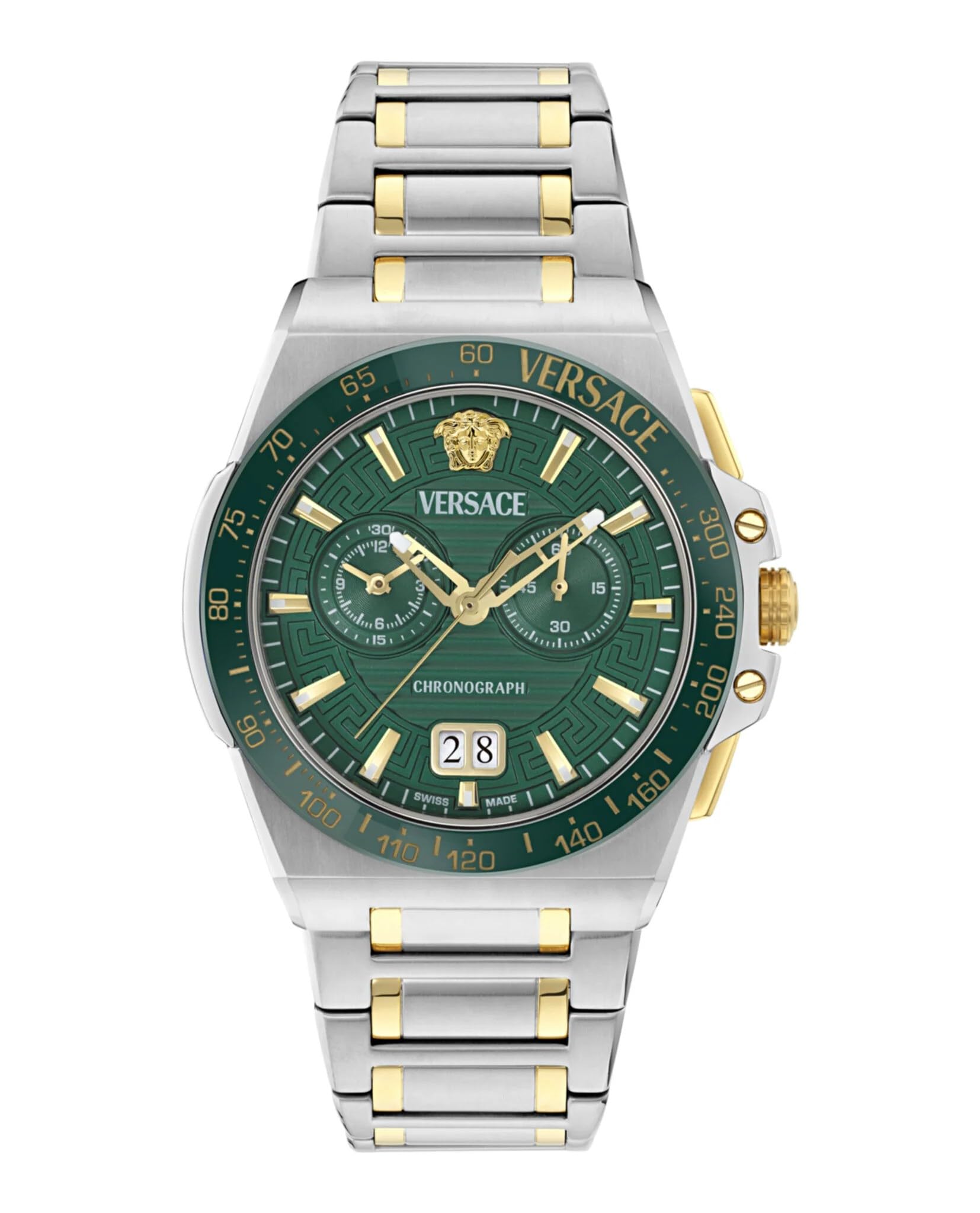 Versace Reloj cronógrafo para Hombre Greca Reaction Fabricado en Suiza