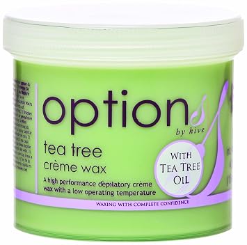 Hive Options Tea Tree Cream Wax with Natural Antiseptic Qualities 425g