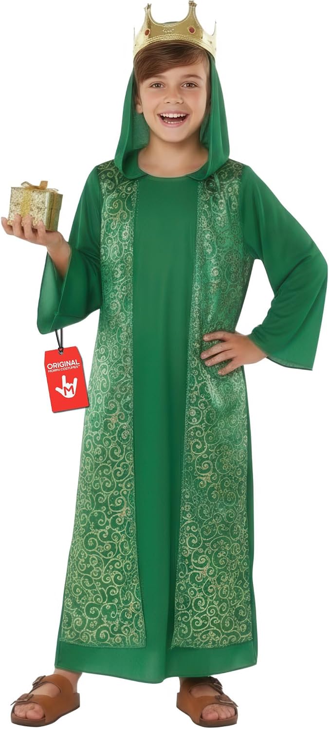 Morph Wiseman Costume Kids, Boys Shepherd Costume, Saint Outfit, Catholic Saints Costumes, Nativity Costumes For Kids