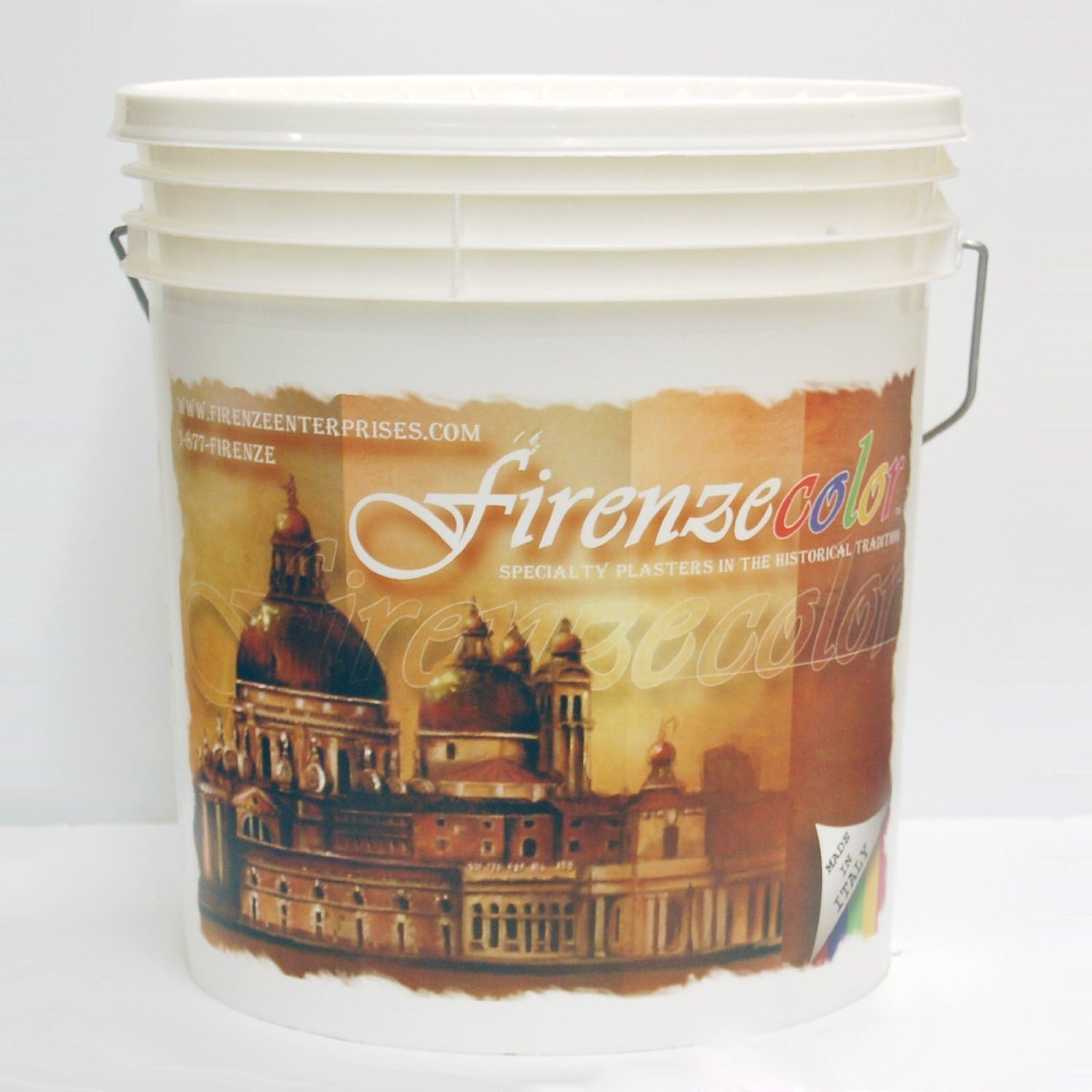 Firenzecolor Fine Marmorino Lime Venetian Plaster (Grassello Fino) Quart 1 kg White Untinted
