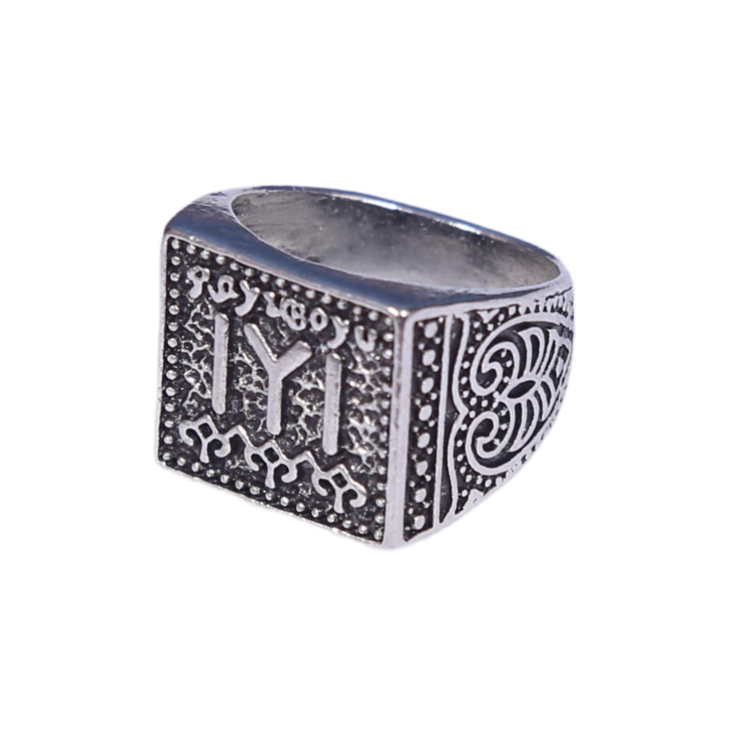 Classy stainless steel Finger Ring for Men/Boys | Silver coloured | Durable Fashion Accessory | Imitation jewellery (18) (B0CSK896D3) Amazon Price History, Amazon Price Tracker