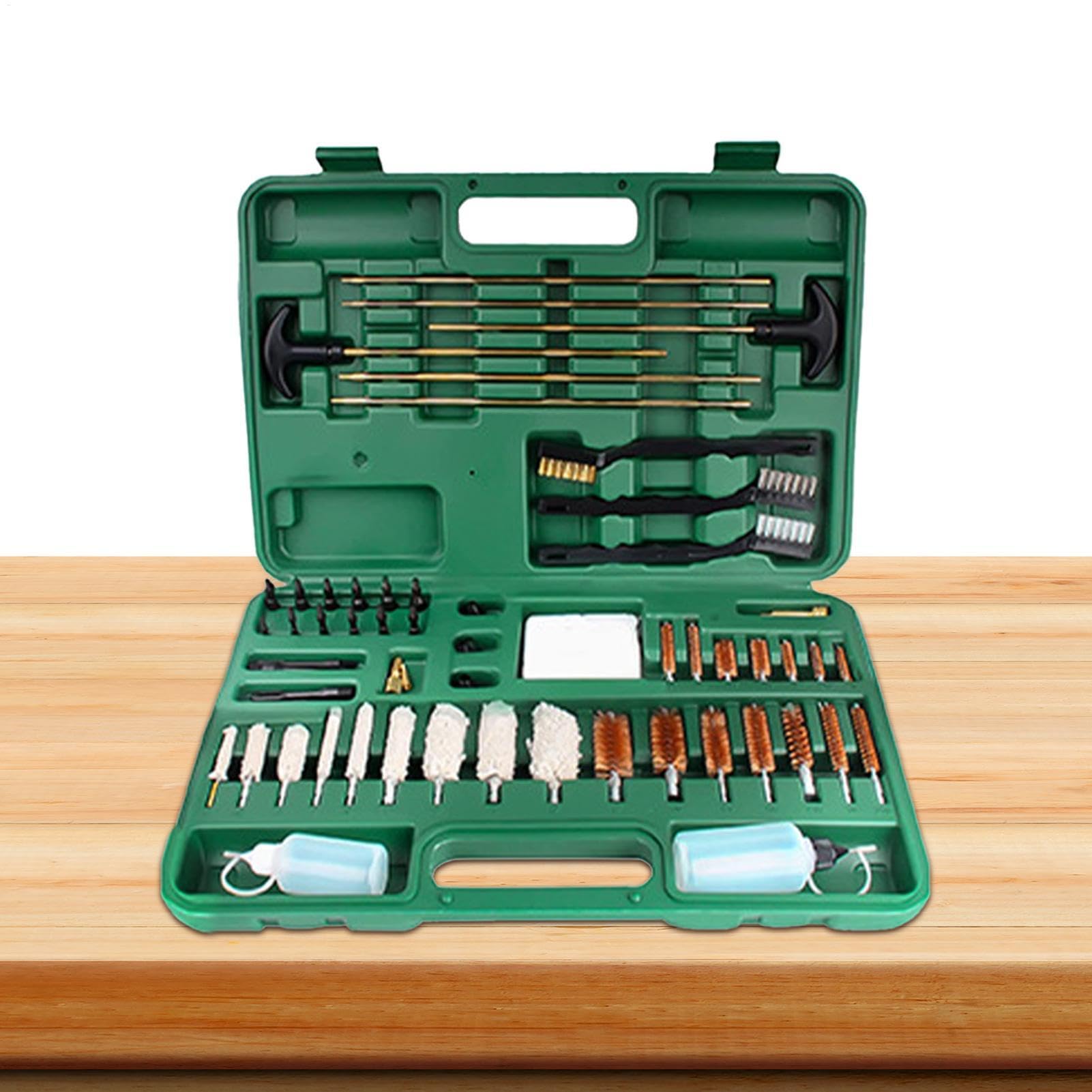 Kit De Mantenimiento De Herramientas - Kit De Mantenimiento De Herramientas Reutilizable, Kit De Herramientas De Limpieza | Juego De Cepillos Con Caja De Almacenamiento, Productos De Limpieza Para El