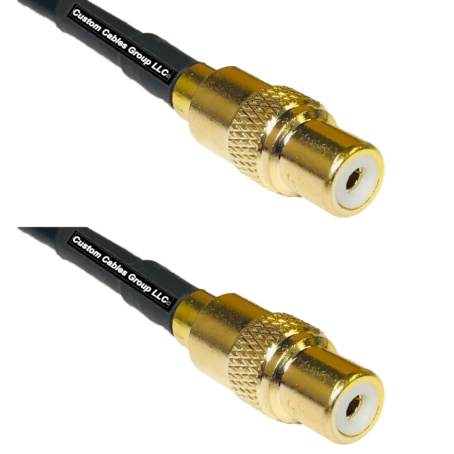 10 feet RG58 RCA Female to RCA Female RF Pigtail Coaxial Cable