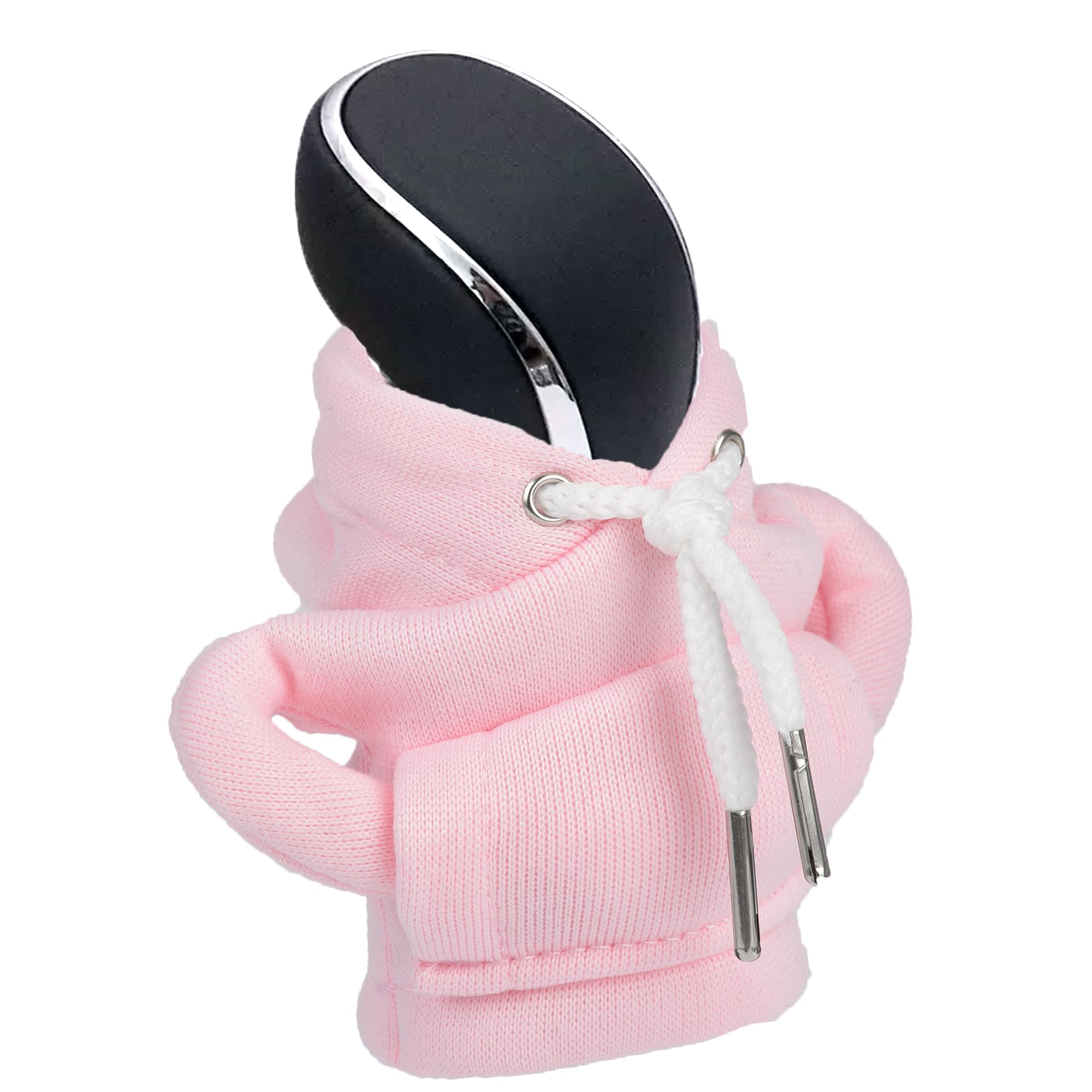 FashowlifeCar Hoodie Gear Shift Cover Universal for Women Men Car Stick Shift Knob Mini Hoodie Cool Car Gadgets