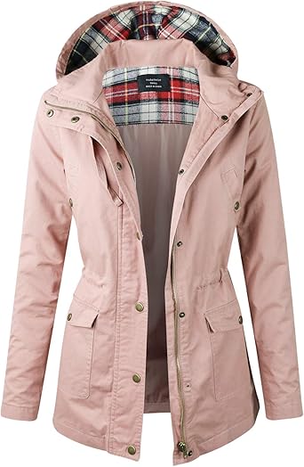 plaid utility jacket