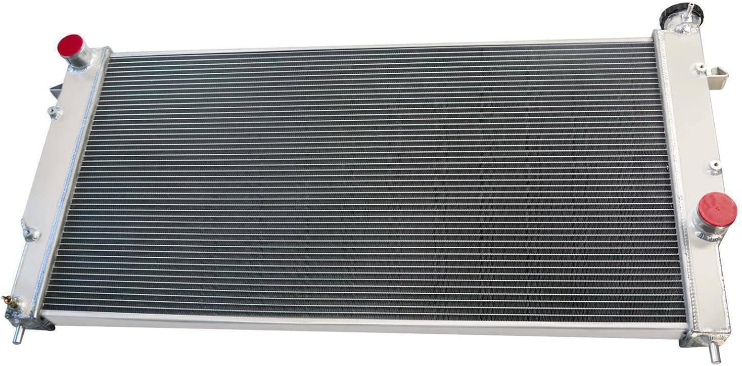 3 Core Radiator - All Aluminum Radiator for Dodge Ram 2500,Ram 3500 1994-2002, 5.9L L6 V8 Gas 3 Row Full Aluminum Radiators