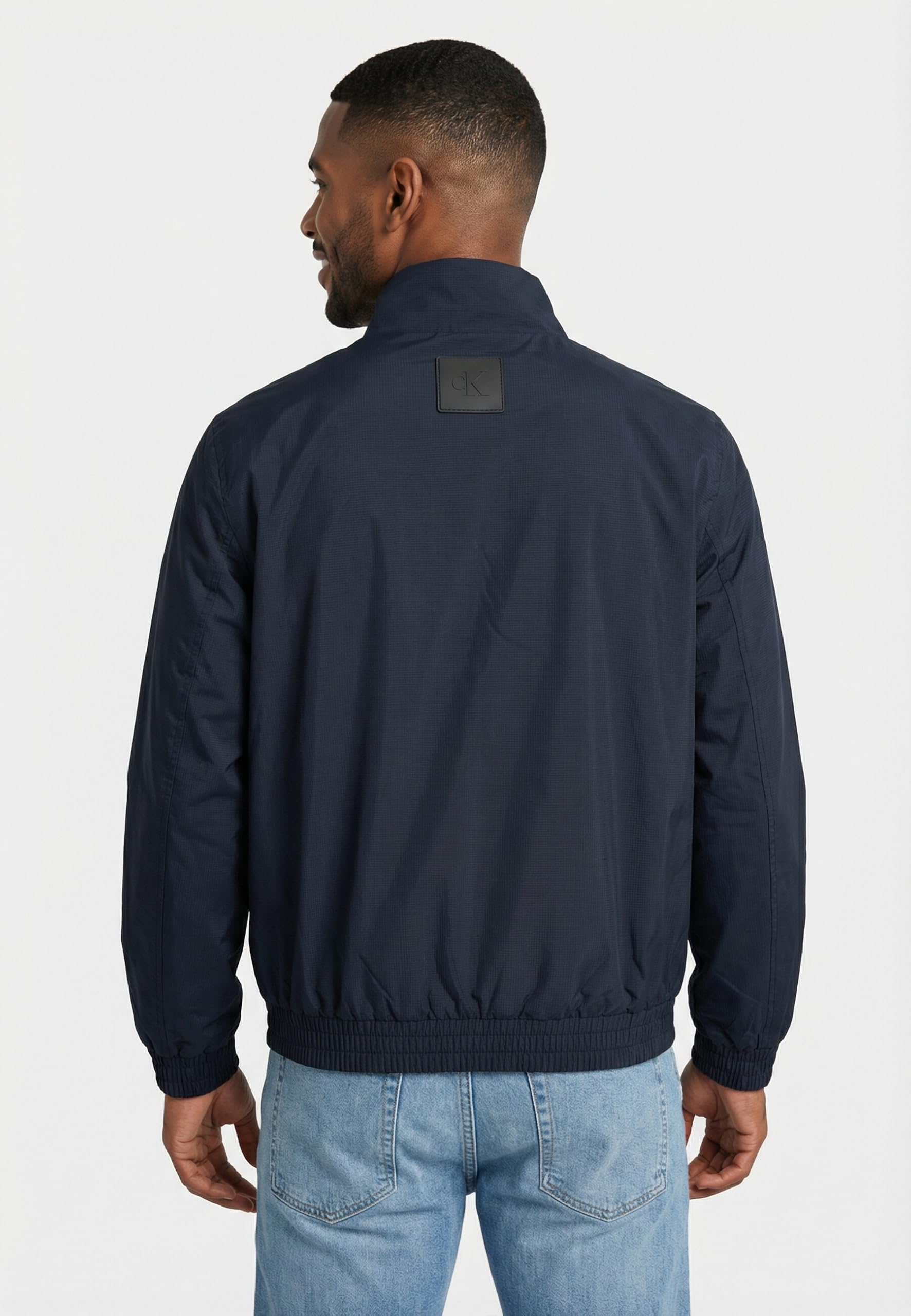 Calvin Klein Ls Ripstop Padded Harrington Jkt Lv04re515g Giacche Unisex - Adulto