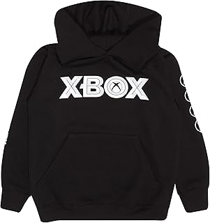 Xbox Fertig zu Spielen Jungen Kapuzenpulli, Official Merchandise | Xbox One Series X Gamer Geschenke, Kinderkleidung, Gebu...