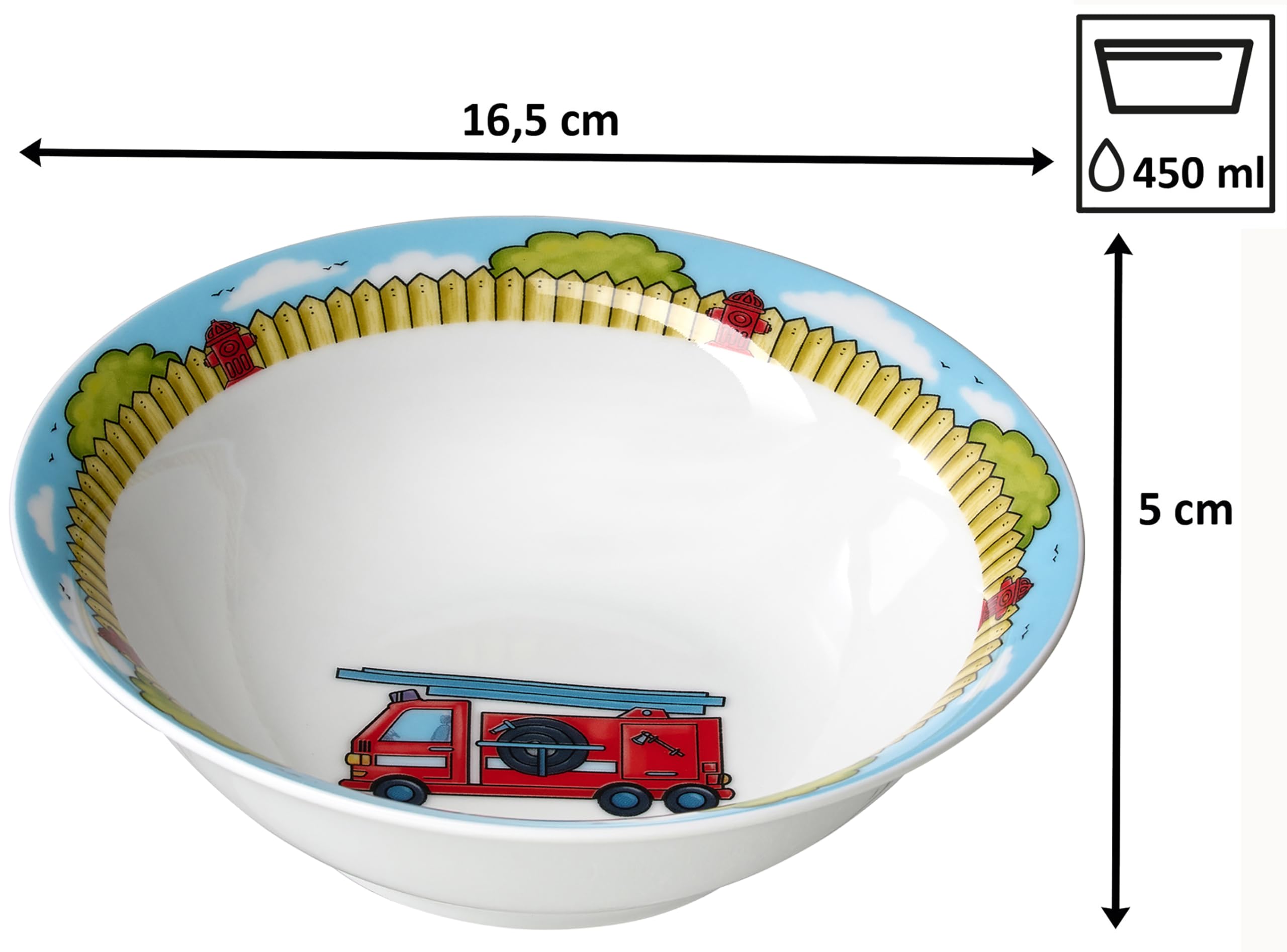 Ritzenhoff & Breker Service de table pour enfant Bernie, 3 pièces