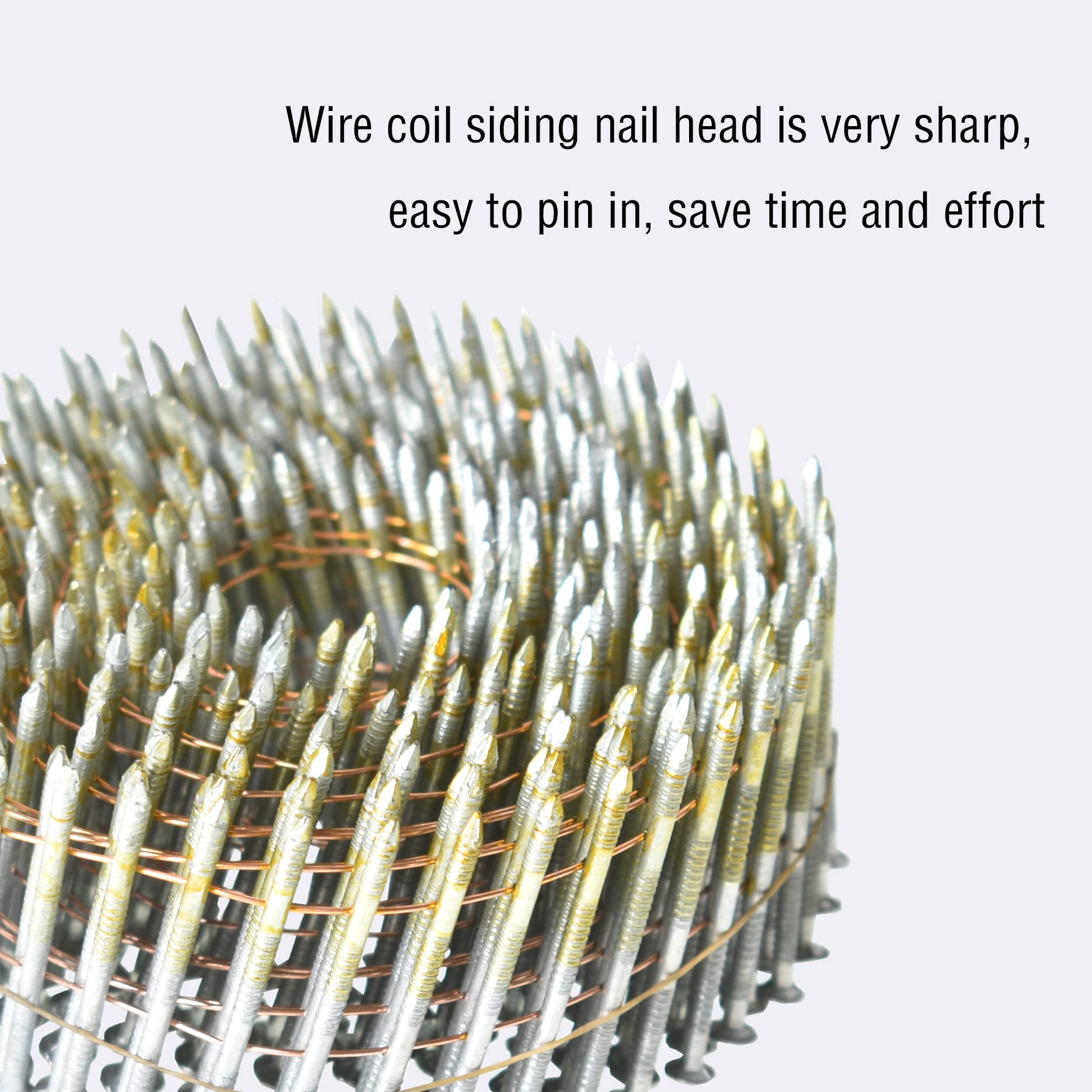 Siding Nails - 1-1/2" Ring Shank Galvanized -4