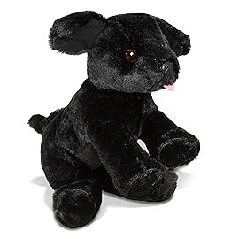 Melissa & Doug Benson Black Lab - Stuffed Animal Puppy Dog