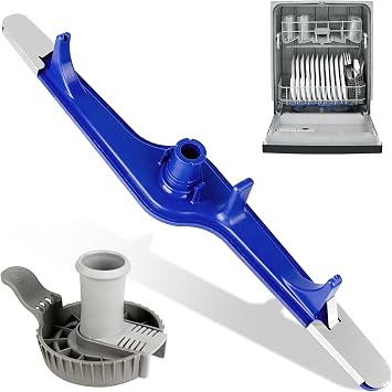 5304517203 Dishwasher Lower Spray Arm Kit - Compatible with Frigidaire, Kenmore, Crosley - Replaces 1545680, 154568001, 154568002 - Includes 5304518968 Support & 5304506518 Drain Filter