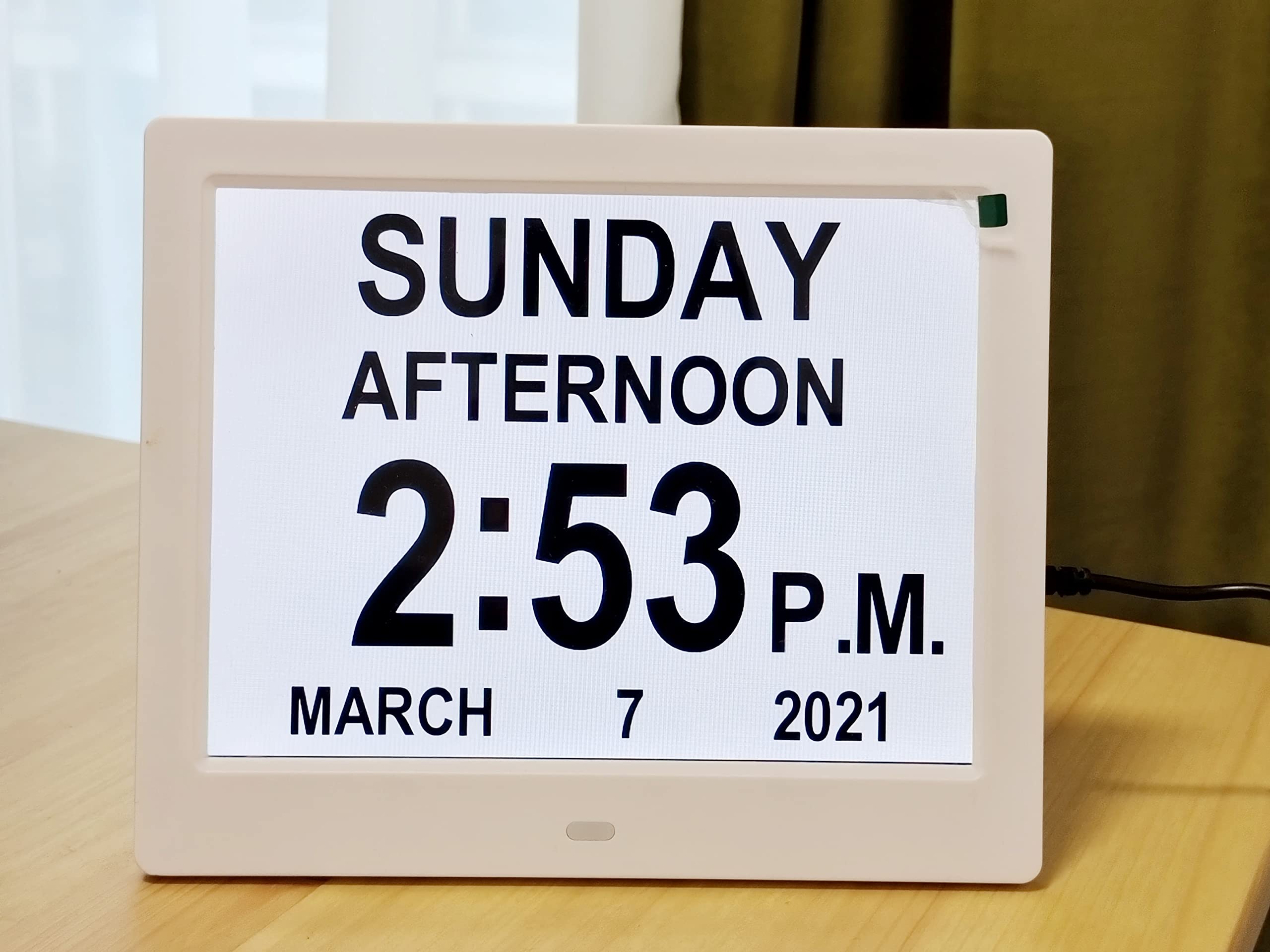 Buy 【New 2022】 Véfaîî 19 Alarms Calendar Clock, Custom Reminders and