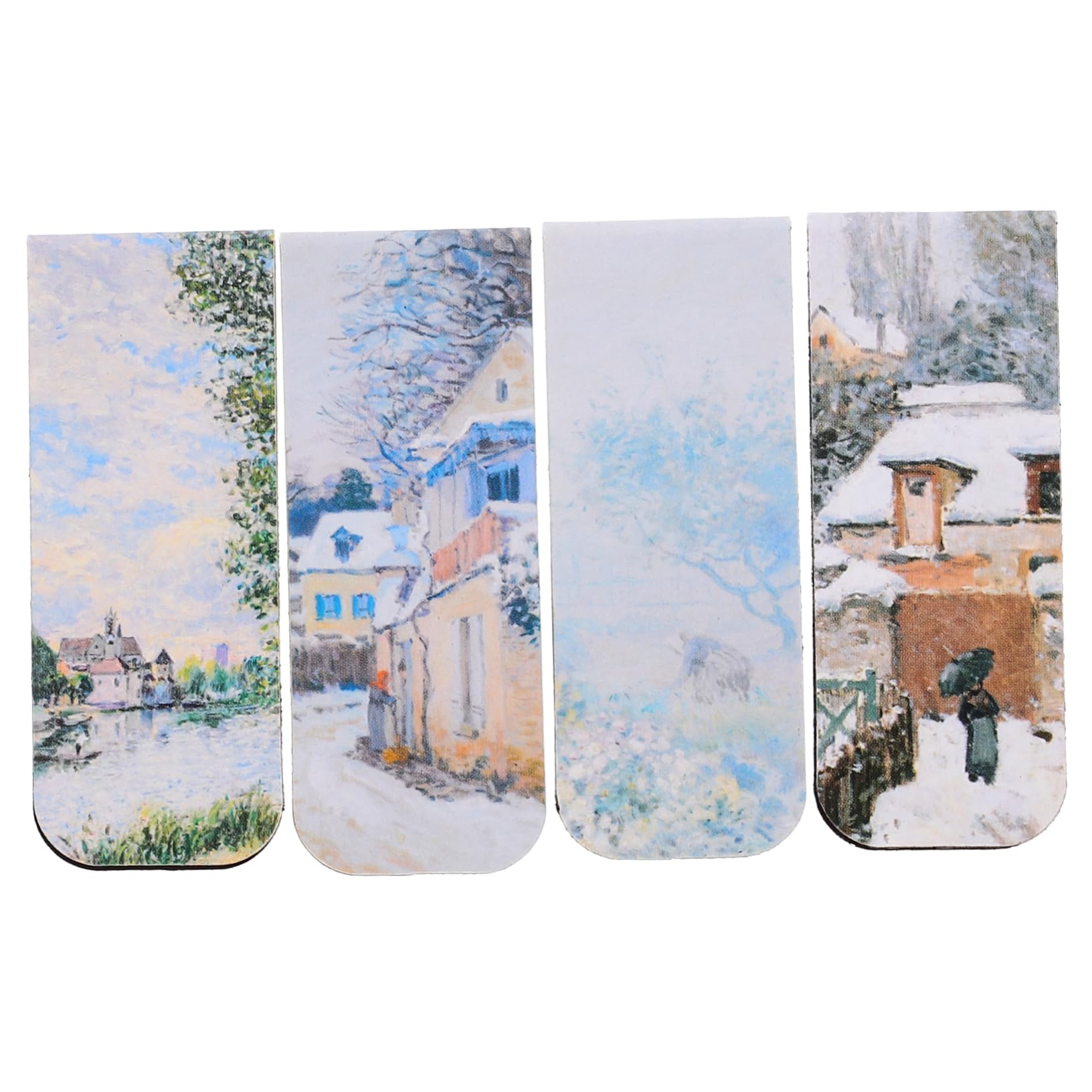 NUOBESTY 4 Piezas Marcador Magnético Marcadores De Clips De Página Clips De Lectura De Marcadores Clip Para Marcar Páginas Alumno Carpeta De Favoritos Literatura y Arte Material Magnético
