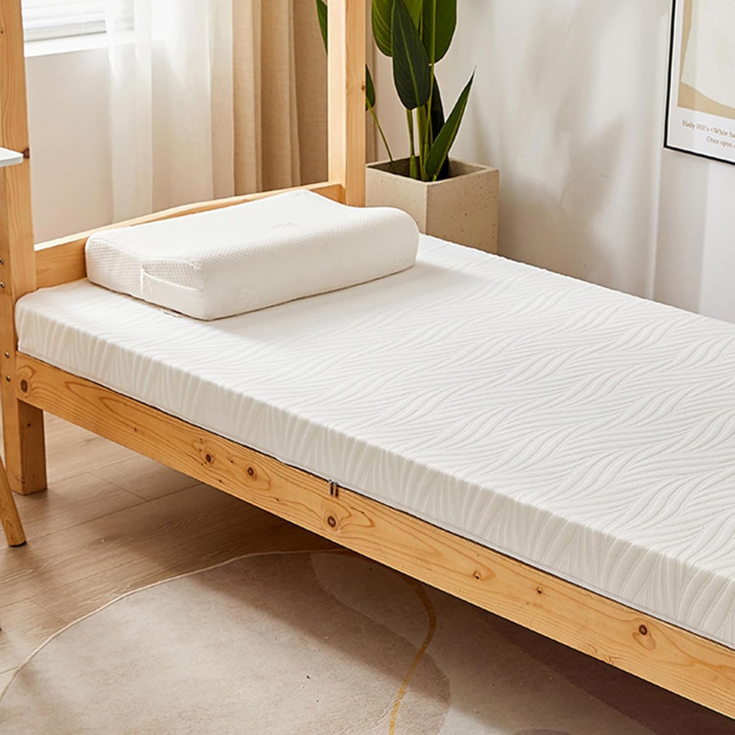 お布団工房 敷布団 寧々 シングル 高反発 腰ラク 100×200cm グレー お