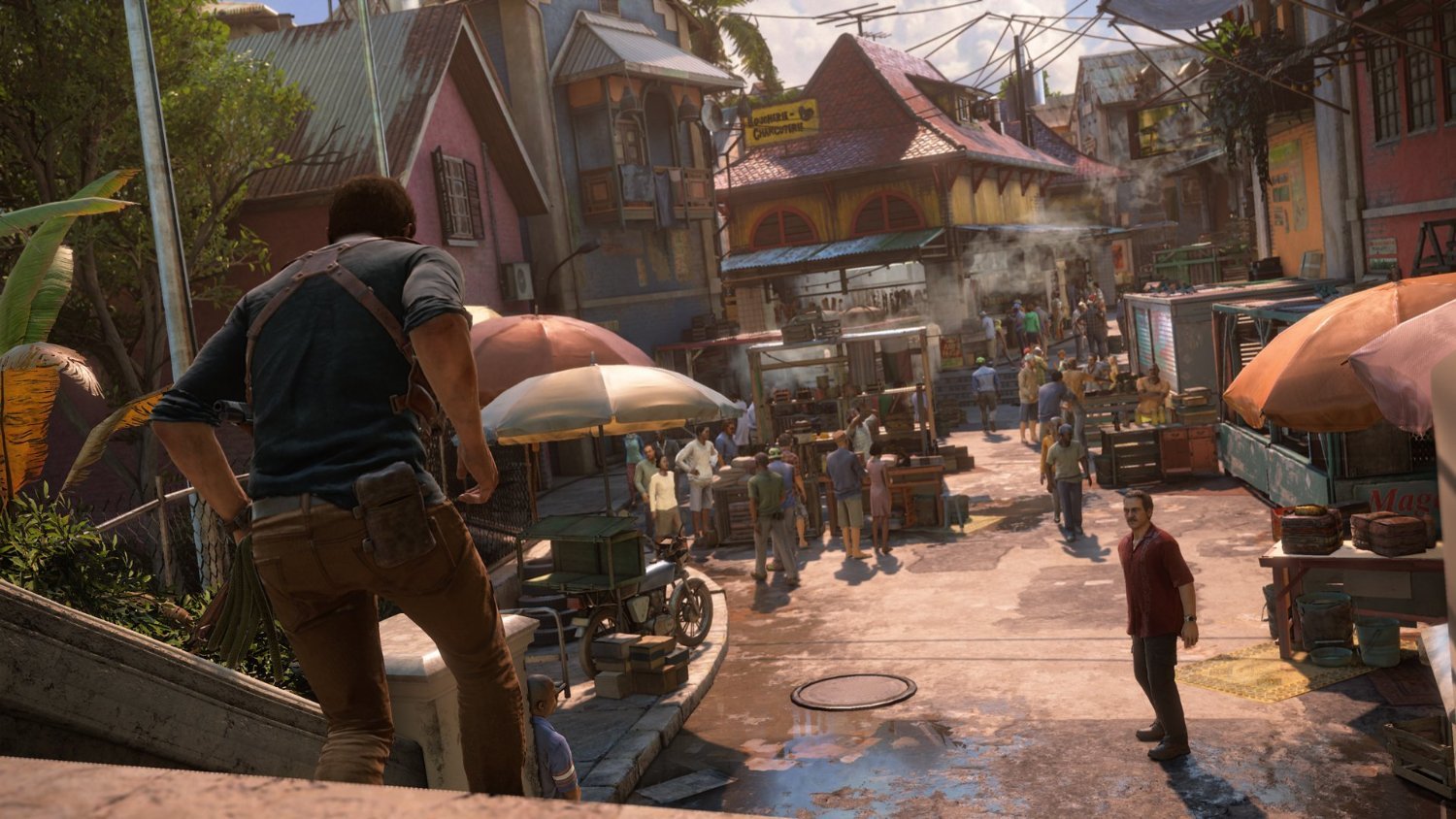 Sony Uncharted 4: A Thief's End PS4 Básico PlayStation 4 Alemán vídeo - Juego (PlayStation 4, Acción / Aventura, T (Teen))