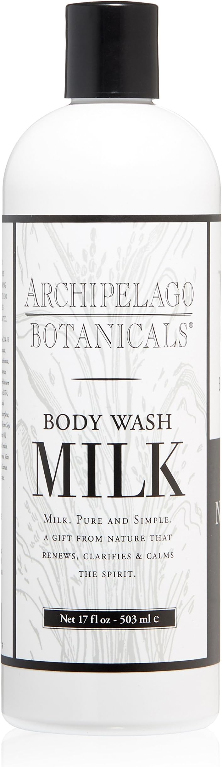 Archipelago Botanicals Milk Body Wash Moisturizing and