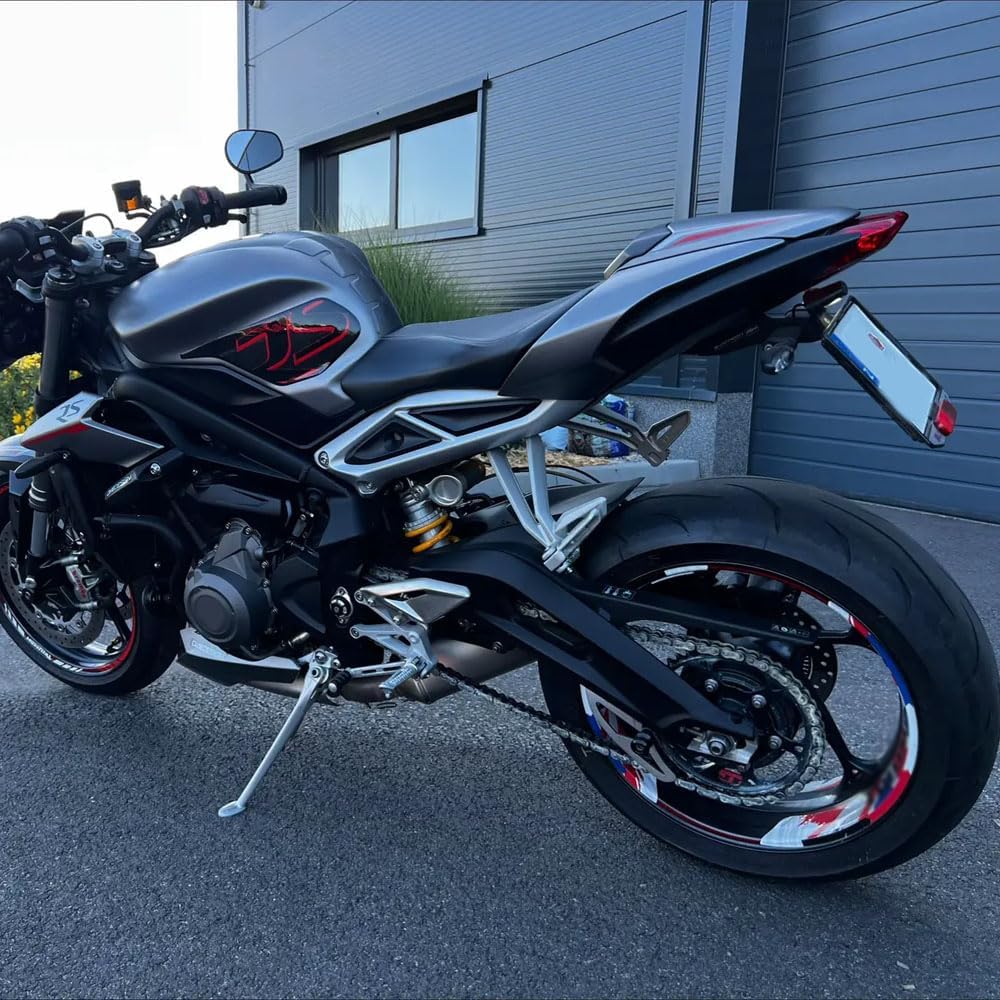for Speed Triple 1200RR 1200RS 1200 RS RR 2025 2024 2023 2022 2021 Motorcycle New Rear License Plate Holder Bracket Light Tail Tidy Fender