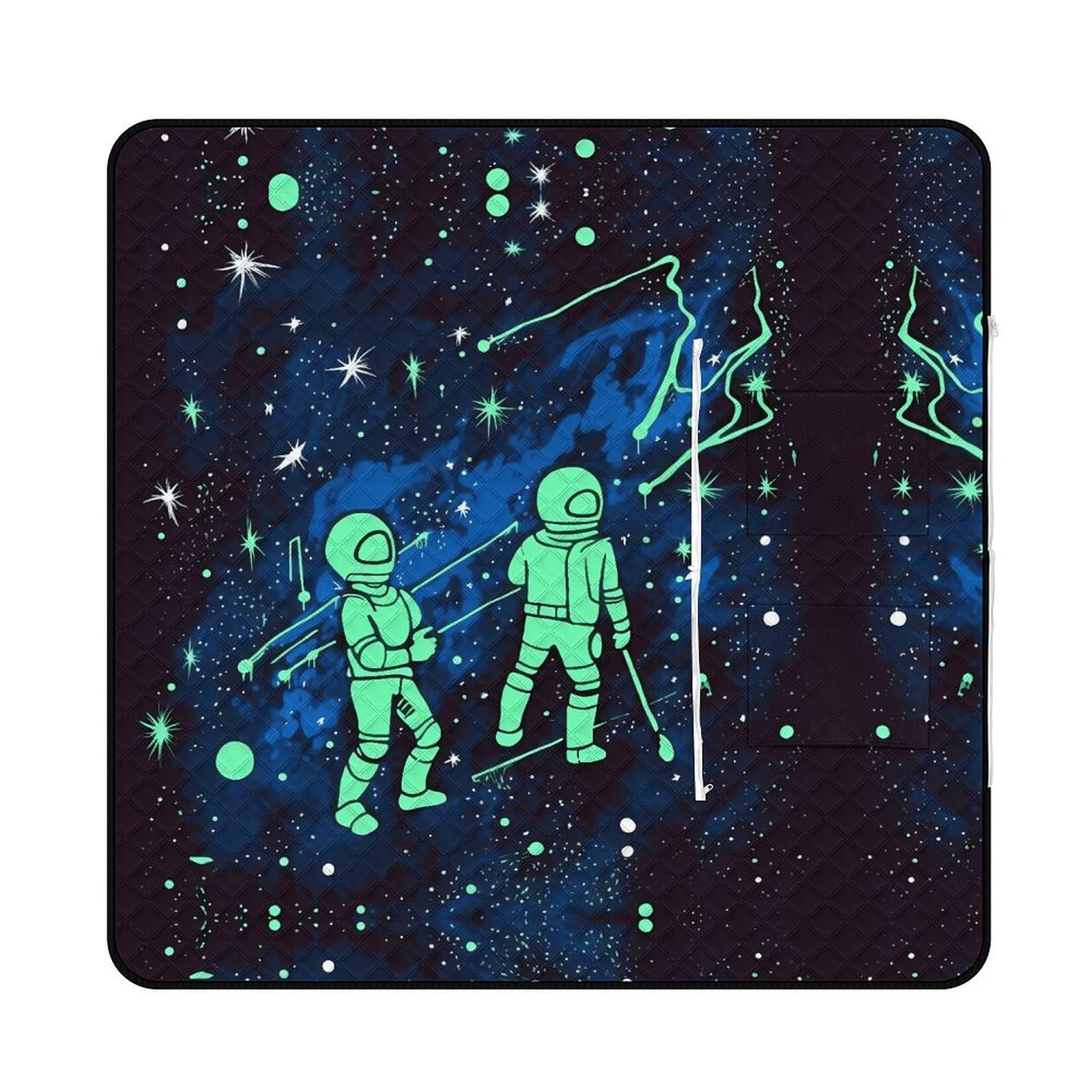 Couverture de plage extérieure pliable pour pique-nique en famille et camping nocturne