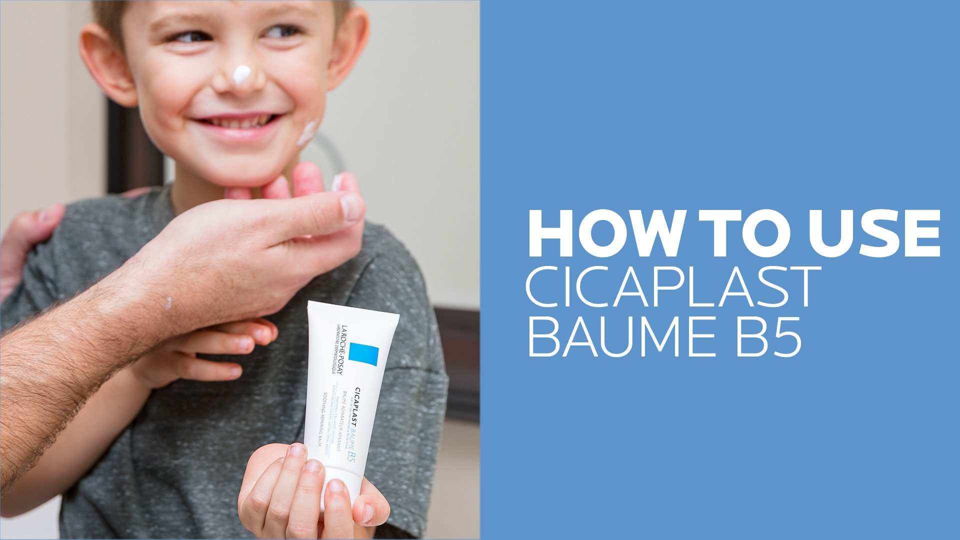 La Roche-Posay Cicaplast Balm B5, Healing Ointment and Soothing Therapeutic Multi Purpose Cream for Dry & Irritated Skin, Body and Hand Balm, Baby Safe, Fragrance Free