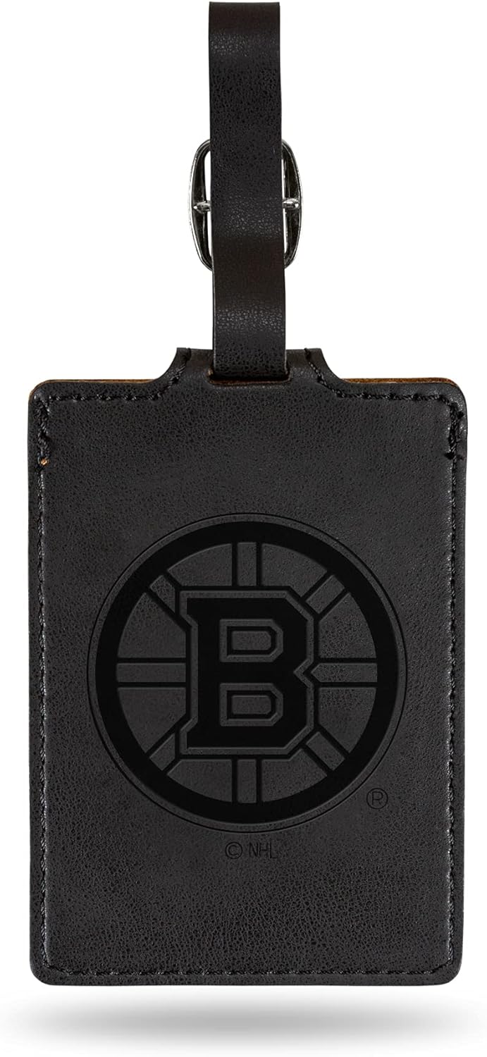 NHL Rico Industries Colorado Avalanche Maroon Laser Engraved Ultra Suede Luggage Tag - Includes ID Card