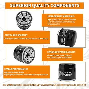 Road Passion Oil Filter for SUZUKI GSF600 S 600 GSF600 600 1995 1996 1997 1998 1999 2000 2001 2002 2003 2004