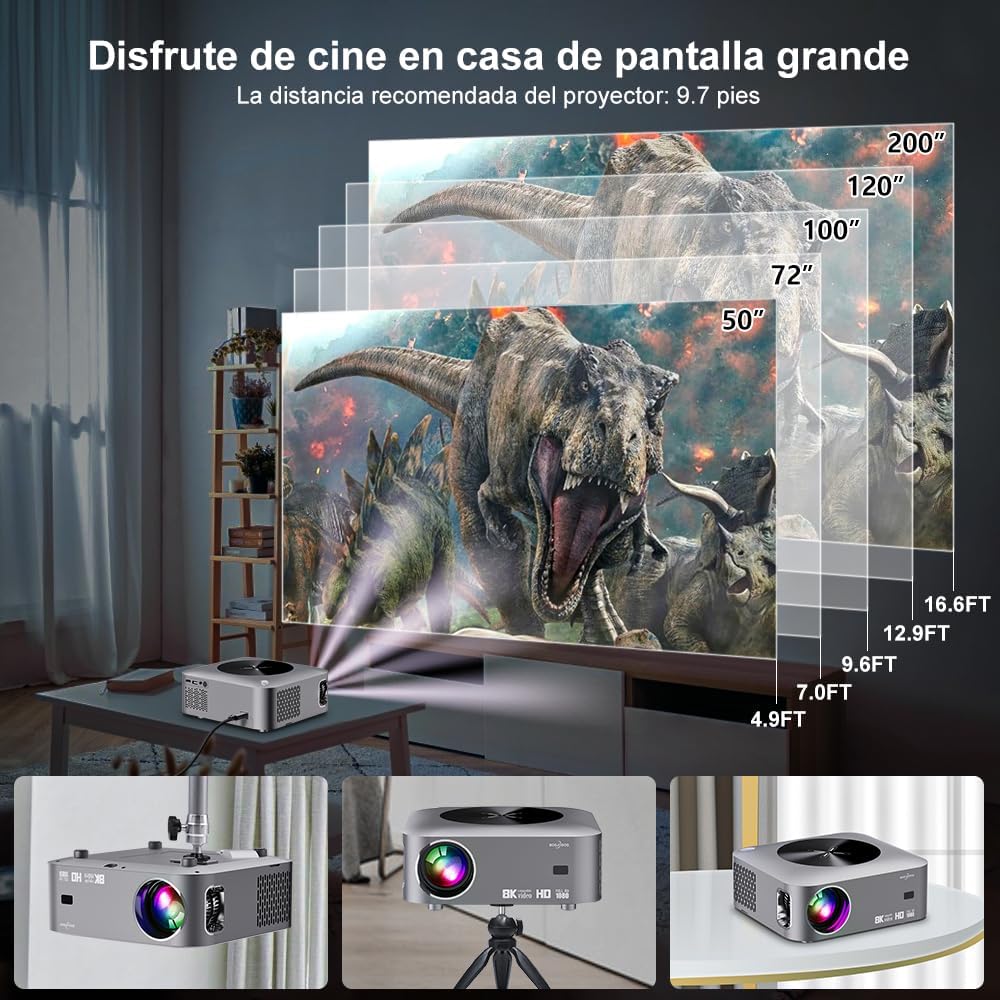 Projetor Bettdow 4K