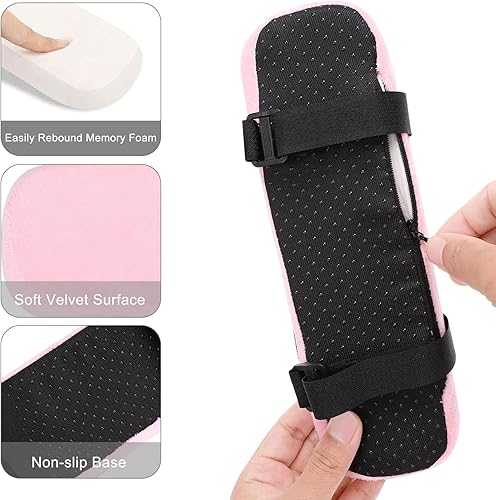Miniatura 2 de MOSISO Reposabrazos para Silla (Paquete de 2), Fundas de Espuma Viscoelástica para Silla de CasaOficina, Cómodas Almohadillas para Brazos de