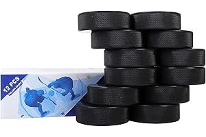 Official Hockey Puck Regulation 4 Pack for Practice Training & Game Play