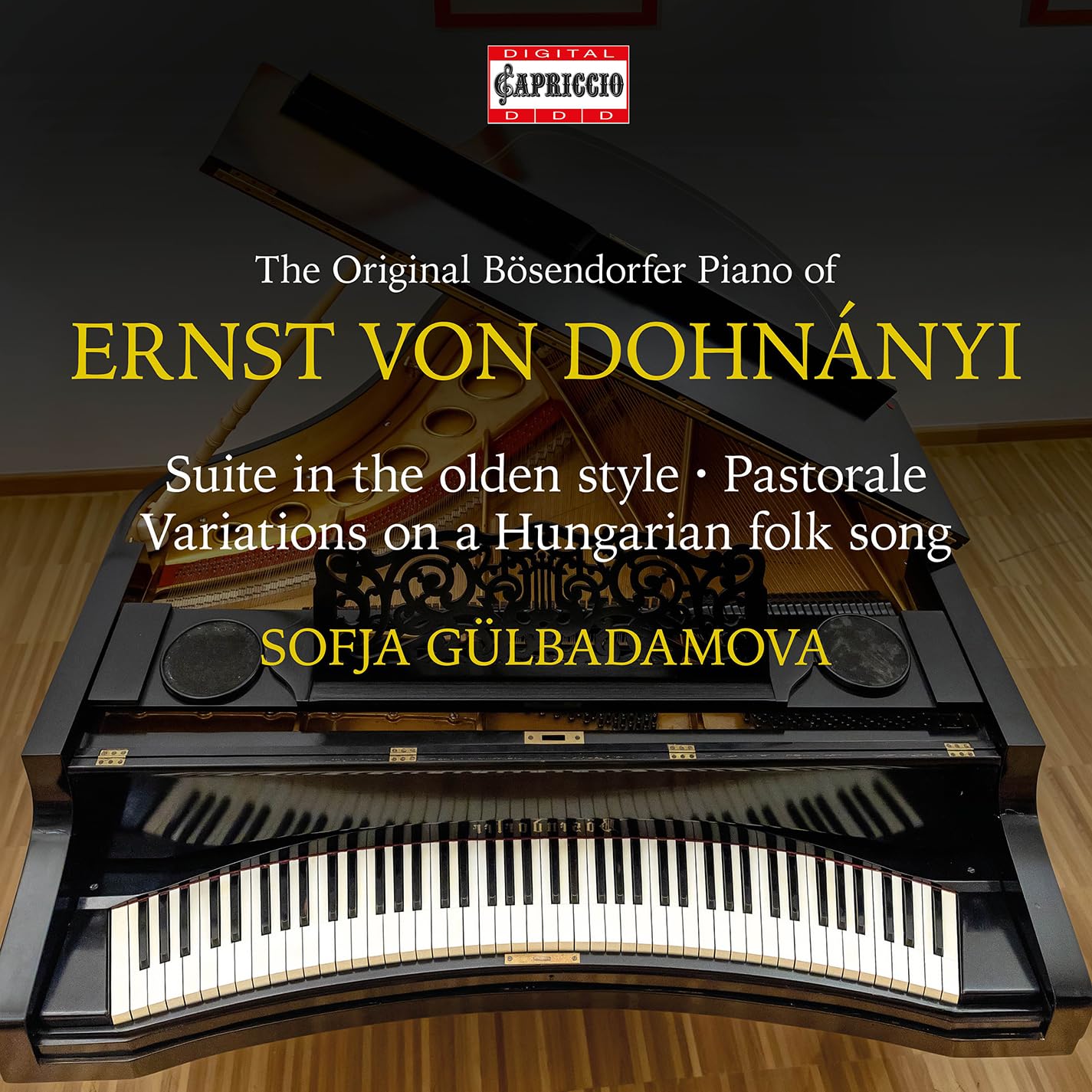 The Original Bosendorfer Piano of Ernst von Dohnanyi