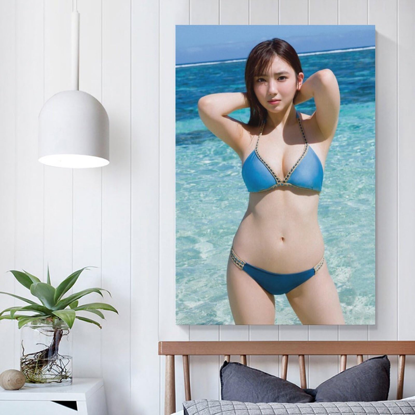 ポスター　B3直筆サイン＆シリアルナンバー入りアクリル額装ポスター 沢口愛華 Amazon.co.jp: 沢口愛華グラビア水着画像写真ポスター (1) アート