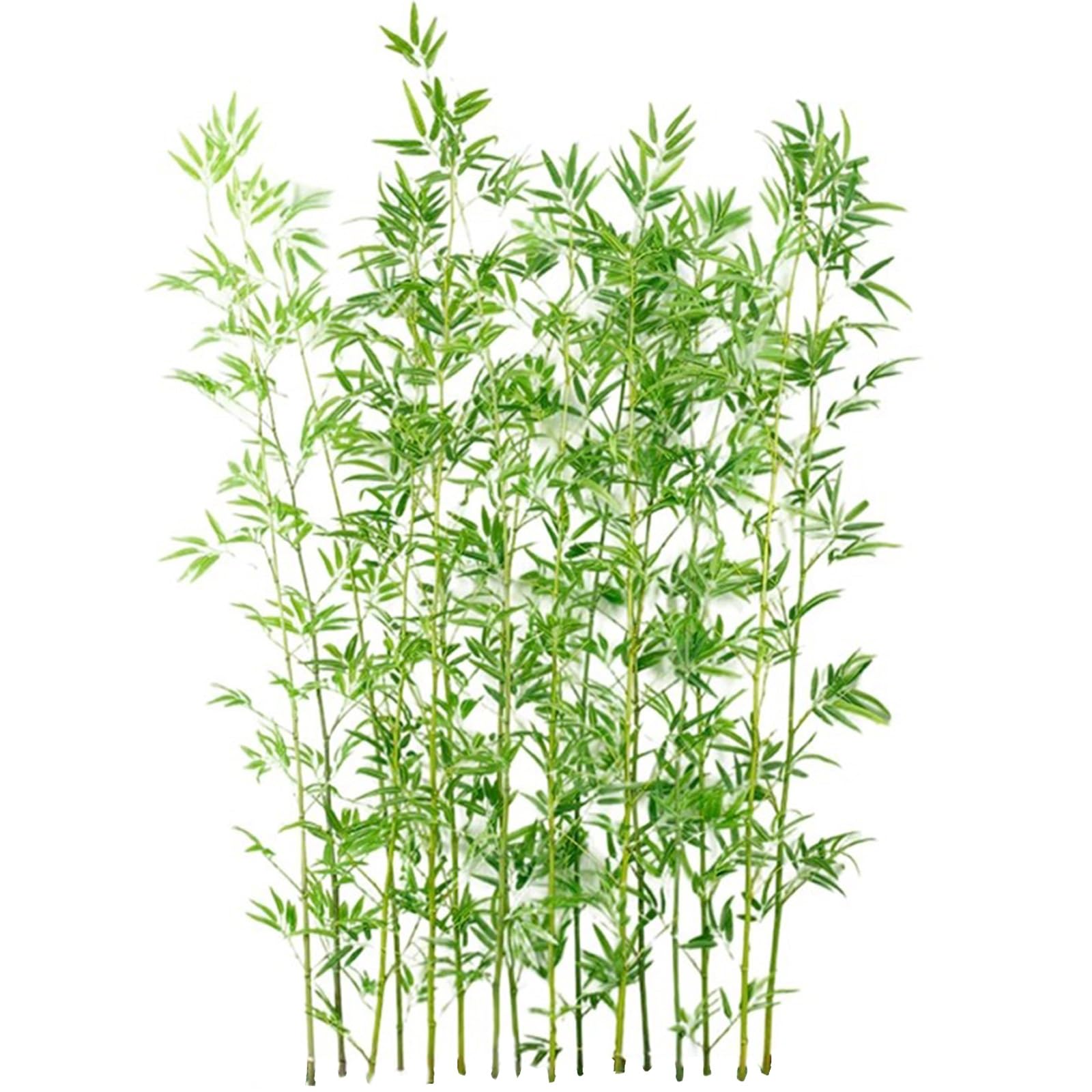 Plante bambou artificielle anti-vis-à-vis | 30 faux bambous 120cm imperméables de cour
