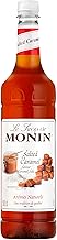 MONIN Premium Salted Caramel Syrup 1L for Coffee and Cocktails. Vegan-Friendly, Allergen-Free, 100% Natural Flavours and Colourings. Salted Caramel Coffee Syrup