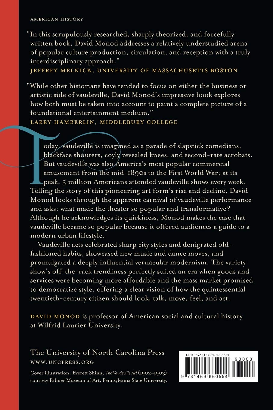 Vaudeville and the Making of Modern Entertainment, 1890–1925